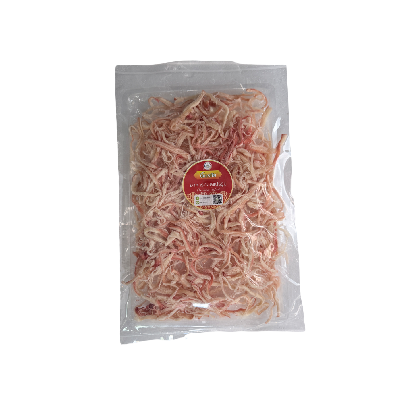 CHATCHAI Geriebener Tintenfisch mit drei Geschmacksrichtungen (หมึกหยองสามรส ฉัตรชัย) 200g