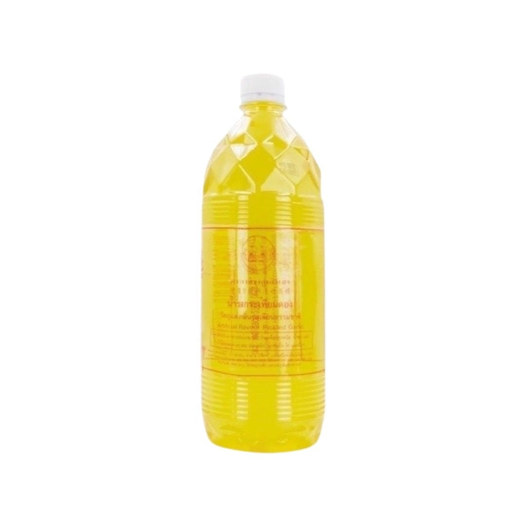 LENG HENG Eingelegtes Knoblauchwasser (น้ำกระเทียมดอง งาช้างคู่เล้งเฮง) 950ml