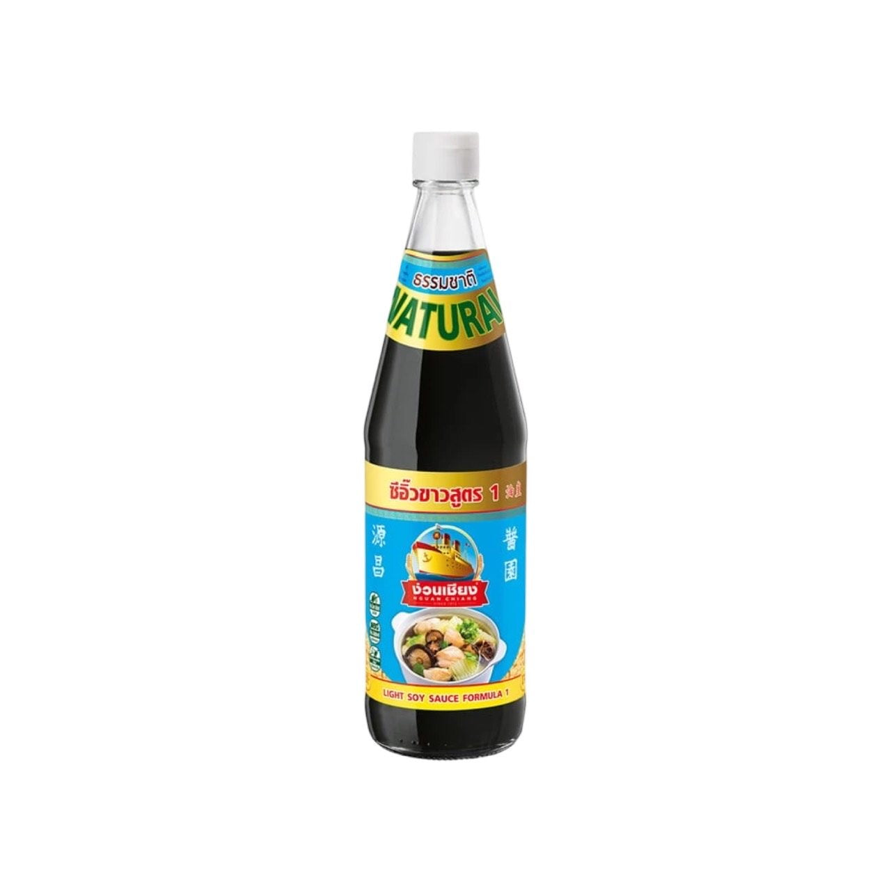 GOLDEN BOAT Sojasauce Formel 1 (ซีอิ๊วขาวสูตร 1 ง่วนเชียง) 700ml