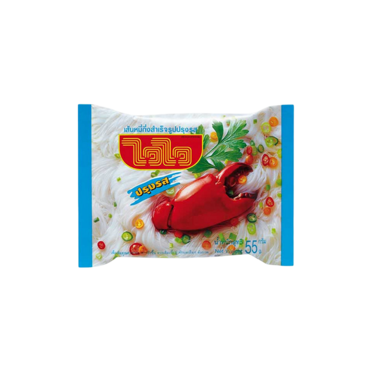 WAIWAI Reisfaden-Instantnudeln (เส้นหมี่ปรุงรส ไวไว) 55g