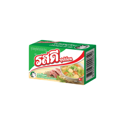 ⚠️BBF: 10.03.2026⚠️ ROSDEE Suppenwürfel mit Schweinefleisch-Geschmack (ซุปก้อน รสหมู รสดี) 20g