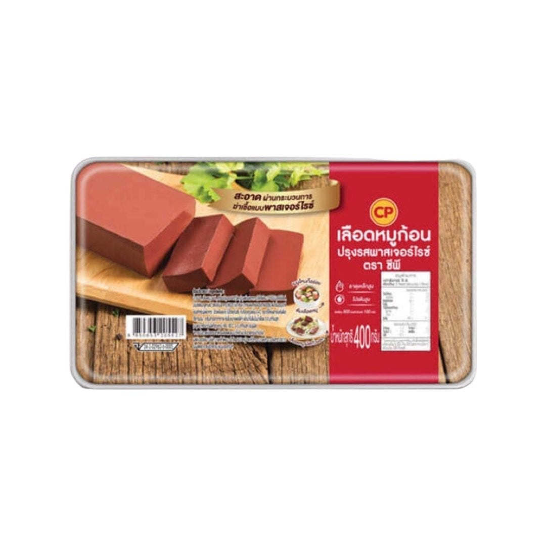 CP Dunkle Gelee-Würfel (เลือดหมูก้อน ซีพี) 400g