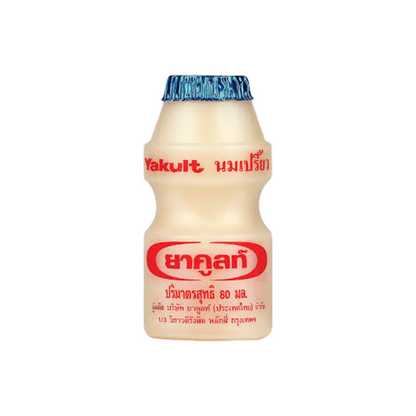 YAKULT Probiotisches Milchgetränk (นมเปรี้ยว ยาคูลท์) 80ml