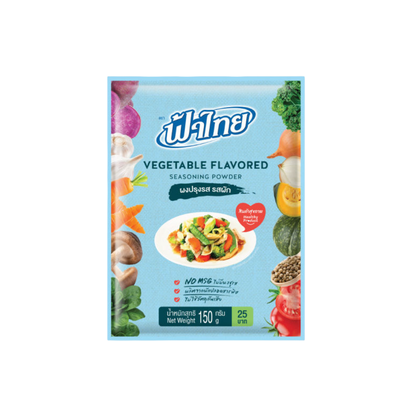 FA THAI Würzpulver Gemüsegeschmack (ผงปรุงรส รสผัก ฟ้าไทย) 150g