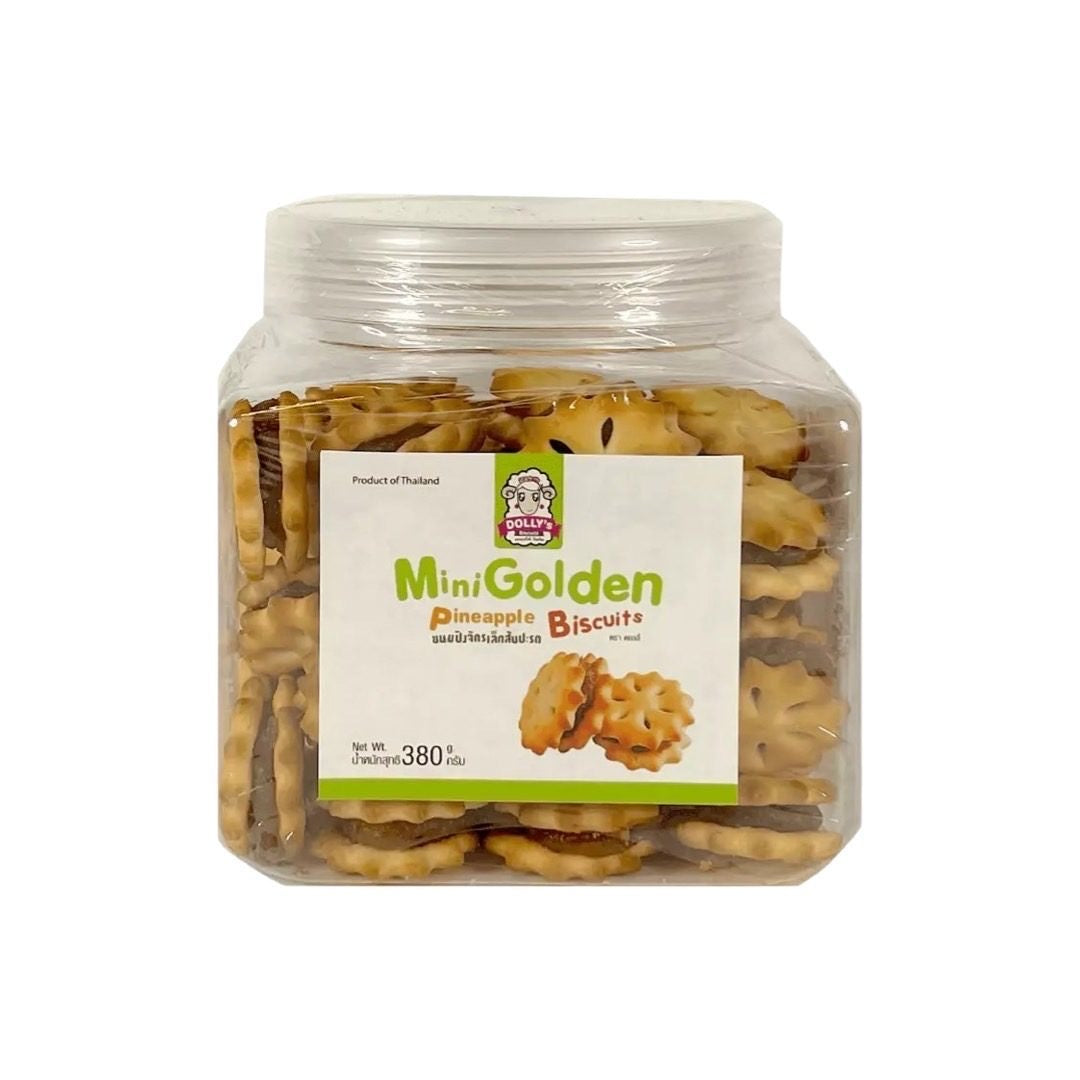DOLLY'S Keks Golden Pineapple Mini (ขนมปังจักรเล็กสับปะรด ดอลลี่ส์) 380g