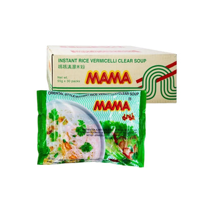 MAMA Instantreisnudeln Klare Suppe (เส้นหมี่น้ำใส มาม่า) 30x55g