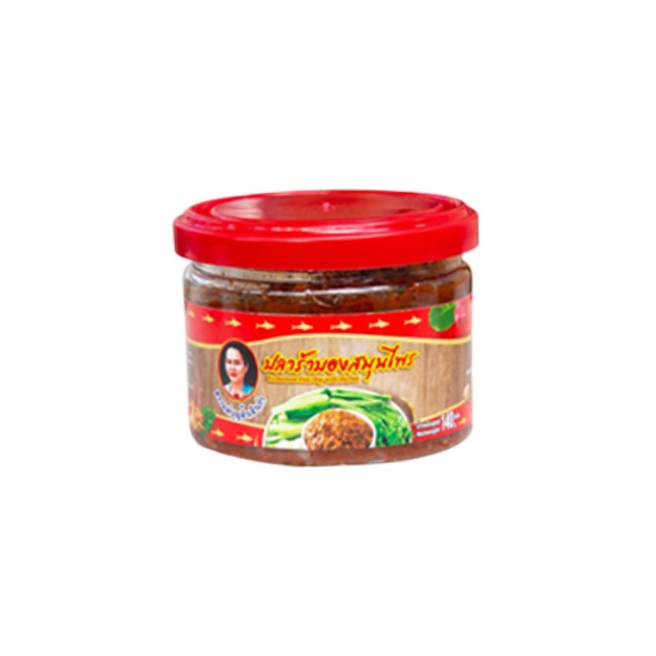 MAEBOONLAM Fermentierter Fisch-Dip mit Kräutern (ปลาร้าบองสมุนไพร แม่บุญล้ำ) 140g