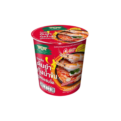 DOUBLE DRAGON READY Instant-Glasnudeln Garnelen-Tom-Yum-Creme-Geschmack (วุ้นเส้น รสต้มยำกุ้งน้ำข้น มังกรคู่ เรดดี้) 41g