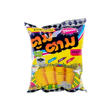 TOOM TAM Knusprige Mais-Nuggets mit Hühnersuppen-Geschmack (รสซุปไก่ ตูมตาม) 91g - Ohayo Asia Shop