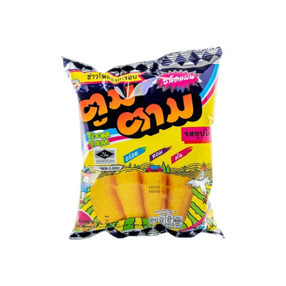 TOOM TAM Knusprige Mais-Nuggets mit Hühnersuppen-Geschmack (รสซุปไก่ ตูมตาม) 91g