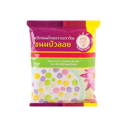ERAWAN Mehlmischung für Bua-Loy-Reisbällchen (แป้งขนมบัวลอย เอราวัณ) 1000g