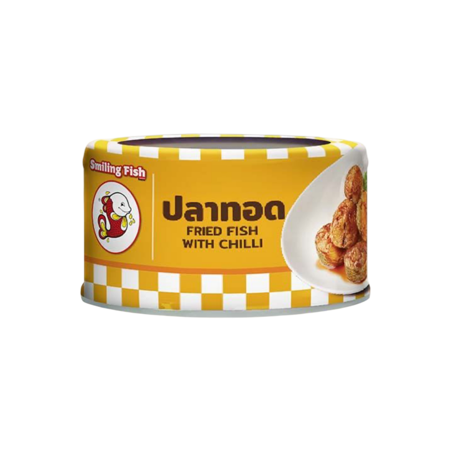 SMILING FISH Knusprig frittierte Makrelen mit Chili (ปลาทอดราดพริก ปุ้มปุ้ย) 90g