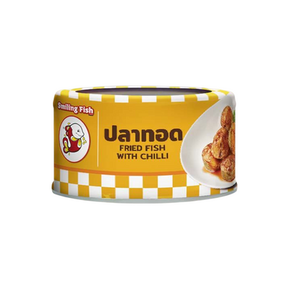SMILING FISH Knusprig frittierte Makrelen mit Chili (ปลาทอดราดพริก ปุ้มปุ้ย) 90g