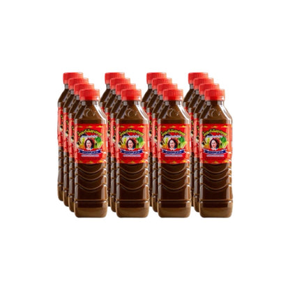 MAEBOONLAM Gewürzte fermentierte Fischsauce (น้ำปลาร้า ฉลากไทย แม่บุญล้ำ) 12x400ml