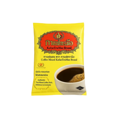 CHATRAMUE Thailändisches O-Lieng Kaffeepulver Gelb (กาแฟผสม ชาตรามือ) 400g