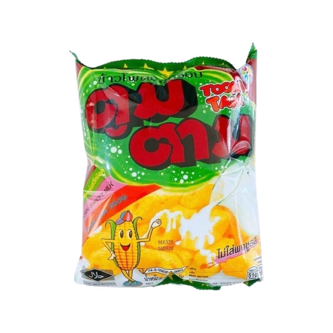 TOOM TAM Mais-Snack mit süßem Milchgeschmack (รสนมหวาน ตูมตาม) 91g