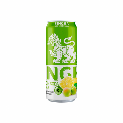 SINGHA Plum Lemon Soda - Zuckerfrei (บ๊วยเลมอนโซดา สูตรไม่มีน้ำตาล สิงห์) 330ml