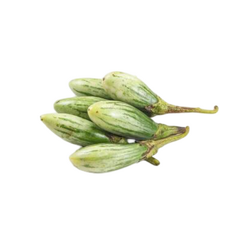 Feische längliche Thailändische Aubergine (มะเขือเสวย) 100g - Ohayo Asia Shop
