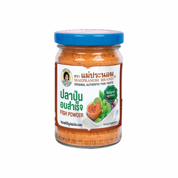 MAEPRANOM Gewürztes getrocknetes Fischpulver (ปลาป่นปรุงรส แม่ประนอม) 80g - Ohayo Asia Shop