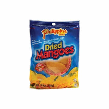 PHILIPPINE Getrocknete saftige Mangos (มะม่วงอบแห้ง ฟิลิปปิน) 100g - Ohayo Asia Shop