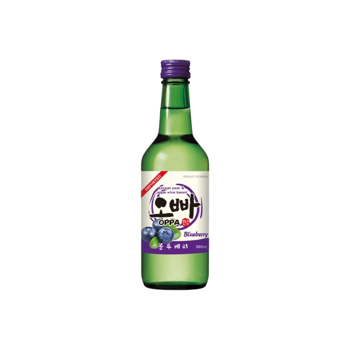 OPPA Koreanischer Soju 12% (โซจู โอปป้า) 360ml - Ohayo Asia Shop