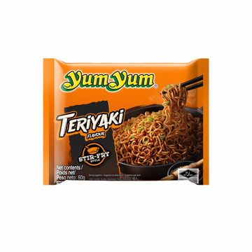 YUMYUM Instant-Nudeln mit Teriyaki-Geschmack (รสเทริยากิ ยำยำ) 60g - Ohayo Asia Shop
