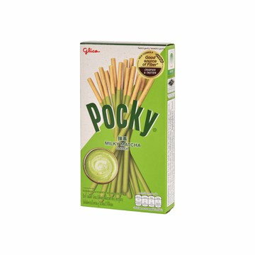 GLICO Pocky Keksstäbchen Matcha Grüntee (ป๊อกกี้ รสมิลค์กี้มัทฉะ กูลิโกะ) 35g - Ohayo Asia Shop