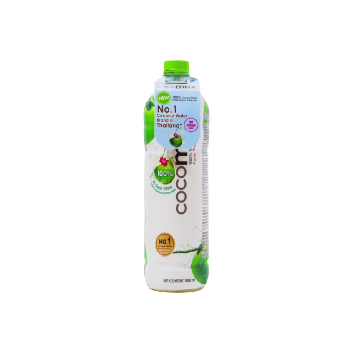 COCOMAX 100% Reines Kokoswasser 1L