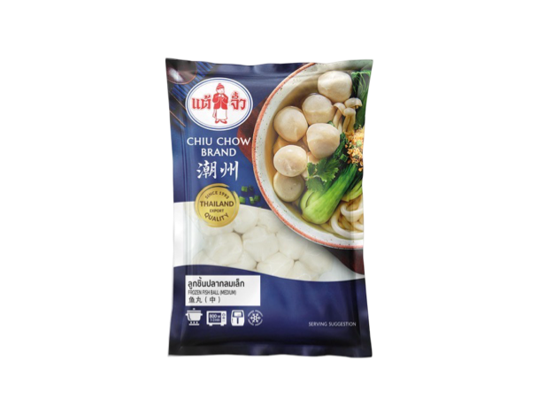 CHIU CHOW Fischbällchen (M) (ลูกชิ้นปลากลมเล็ก แต้จิ๋ว) 200g