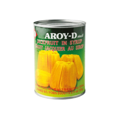 AROY-D Jackfrucht in Sirup (ขนุนกระป๋องในน้ำเชื่อม อร่อย-ดี) 565g