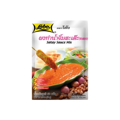 LOBO Sauce für Saté (ผงทำน้ำจิ้มสะเต๊ะ โลโบ) 50g
