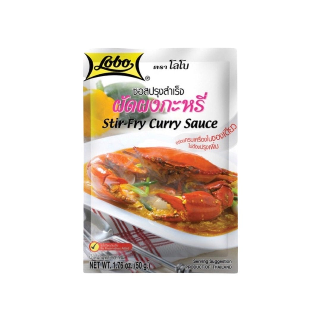 LOBO Sauce für pfannengerührtes Curry (ผัดผงกะหรี่ โลโบ) 50g
