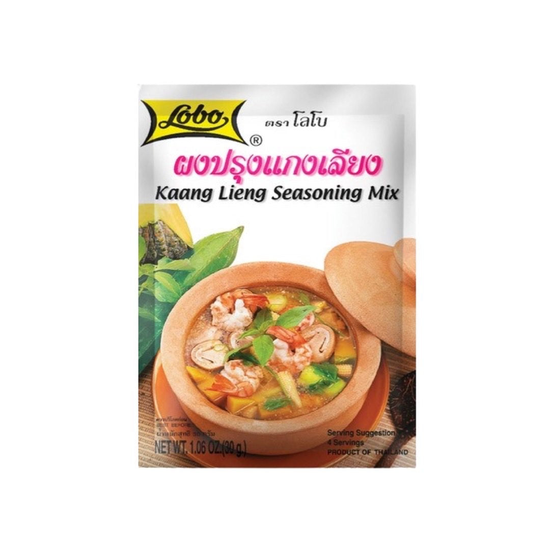 LOBO Würzpaste für thailändische Kräutersuppe (ผงปรุงแกงเลียง โลโบ) 30g