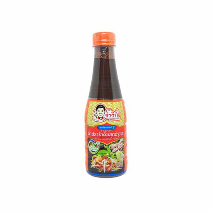 JAWIRAT FOOD Fermentierte Fischsauce Gekocht E-San Zab x2 (น้ำปลาร้าต้มสุกปรุงรส สูตรอีสานแซ่บคูณสอง จ่าวิรัช) 350ml