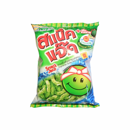 SNACK JACK Gebackener Grüner Erbsensnack Nori Wasabi (ถั่วลันเตาอบกรอบรสนริวาซาบิ สแน็คแจ็ค) 62g