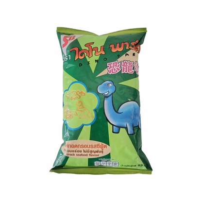 DINO PARK Knuspersnack Meeresfrüchte Meeresfrüchte-Kräcker (ขนมอบกรอบรสซีฟู้ด ไดโนพาร์ค) 55g