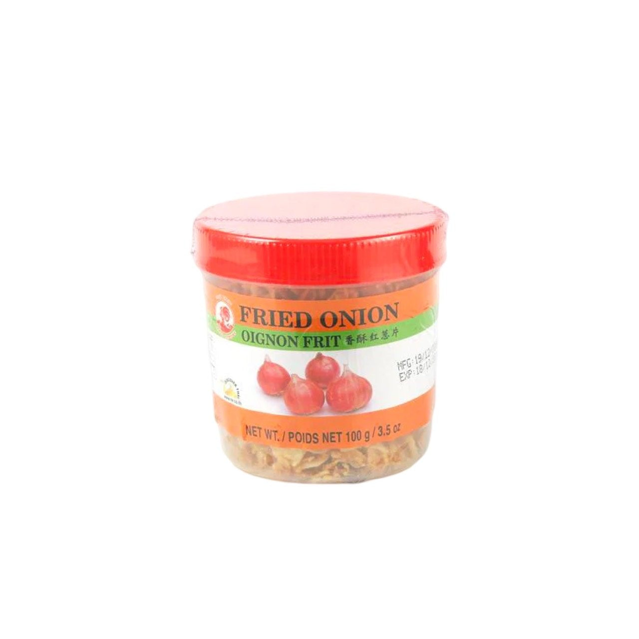 COCK Röstzwiebeln (หัวหอมเจียว ตราไก่) 100g