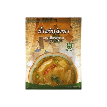 NITTAYA Grüne Currypaste (พริกแกงเขียวหวาน นิตยา) 1000g