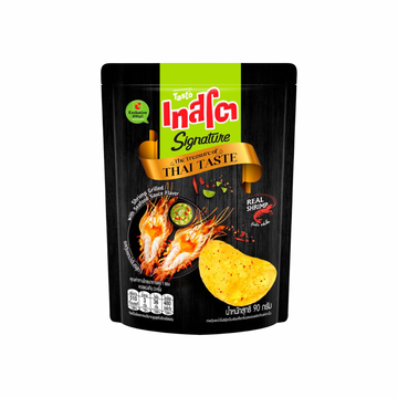 TASTO Kartoffelchips Gegrillte Garnelen mit Meeresfrüchte-Dipsauce (รสกุ้งเผาน้ำจิ้มซีฟู้ด เทสโต) 90g - Ohayo Asia Shop