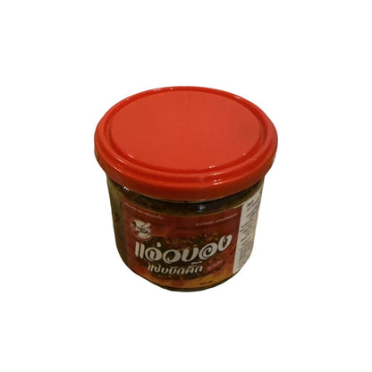 SAPBAKKAK Traditionelle laotische Chili-Paste mit fermentiertem Fisch (แจ่วบอง แซ่บบักคั๊ก) 260g