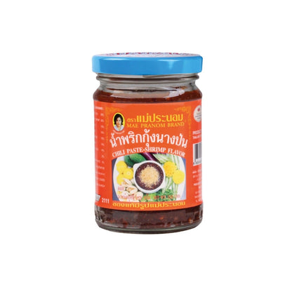 MAEPRANOM Chili-Paste mit zerkleinerten Garnelen (น้ำพริกกุ้งนางป่น แม่ประนอม) 228g