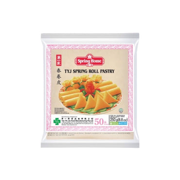 SPRING HOME Tiefgekühlte Teigblätter für Frühlingsrollen (แผ่นปอเปี๊ยะแช่แข็ง สปริงโฮม) 250g
