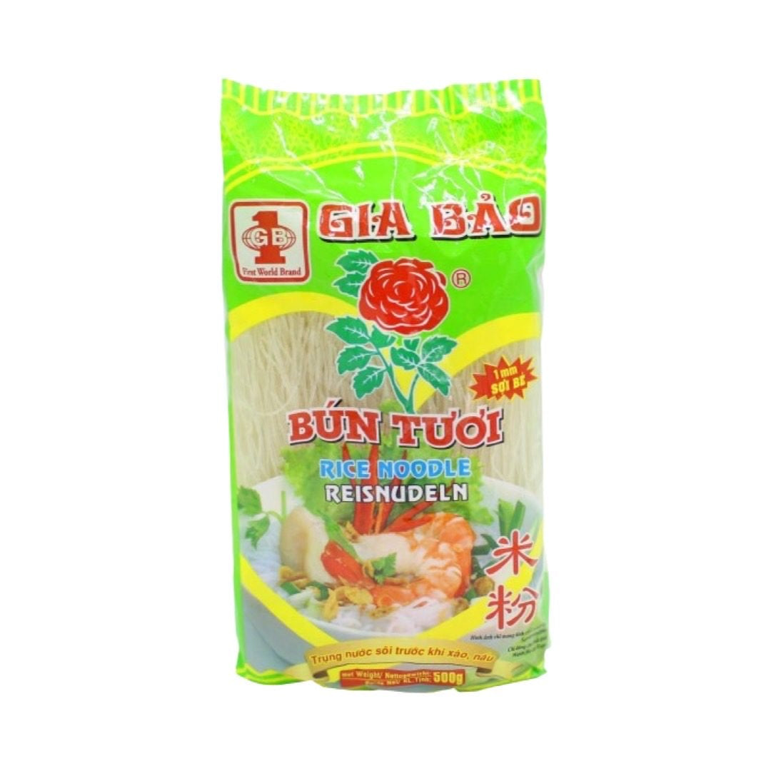 GIA BAO Reisnudeln 1mm (เส้นขนมจีนอบแห้ง กุหลาบ) 500g
