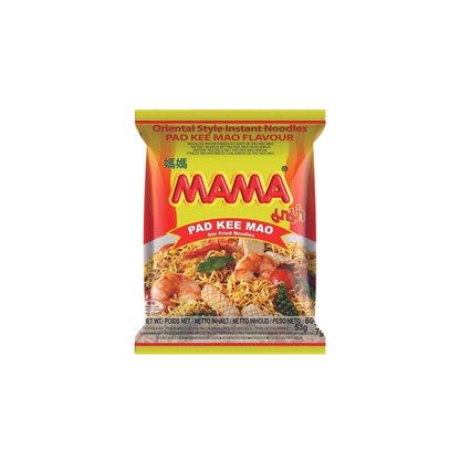 MAMA Instantnudeln Gebratene Kee-Mao-Geschmack (รสผัดขี้เมาแห้ง มาม่า) 60g