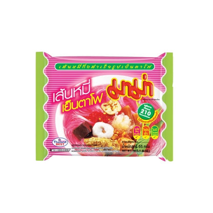 MAMA Instant-Reisnudeln Yen Ta Fo (เส้นหมี่เย็นตาโฟ มาม่า) 55g