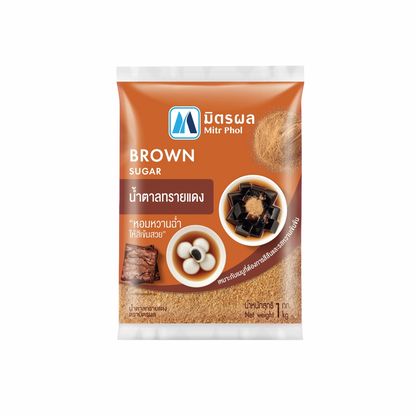 MITR PHOL Brauner Rohrzucker (น้ำตาลทรายแดง มิตรผล) 1000g