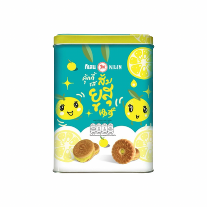 KILIN Kekse mit Yuzu-Orangencremefüllung (คุกกี้รสส้มยูสุ กิเลน) 400g