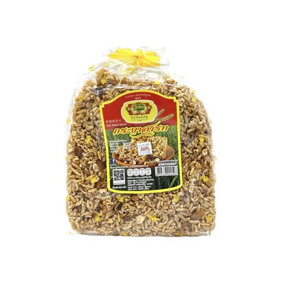 PENNAPA Traditionelle thailändische Krayasart-Riegel (กระยาสารท รสดั้งเดิม เพ็ญนภา) 250g