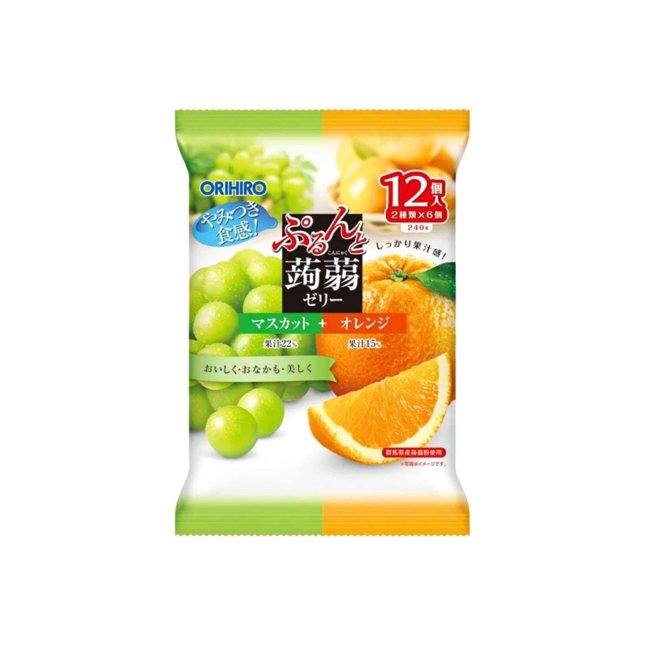 ORIHIRO Konjac Jelly (เยลลี่ผสมบุก โอริฮิโระ) 216g