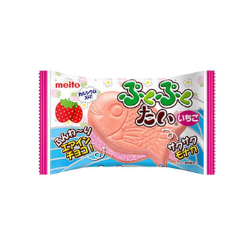 ⚠️BBF:05.26⚠️ MEITO Puku Puku Tai Fisch-Waffel (เวเฟอร์ปลาไทยากิสอดไส้ เมโตะ) 17g - Ohayo Asia Shop